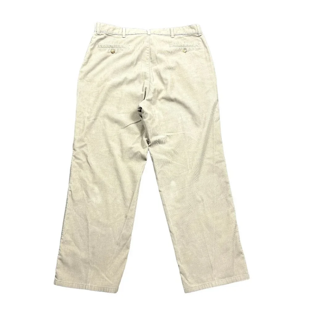 L. L. Bean 36" X 29" Corduroy Pants Vintage Tan Career - Picture 3 of 4